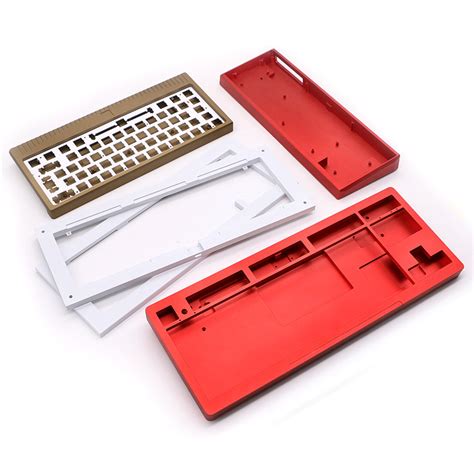 cheap cnc keyboard case acrylic aluminum manufacturer|mechanical keyboard case.